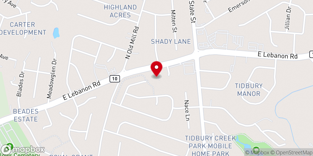 Map showing location of Capitol City Church