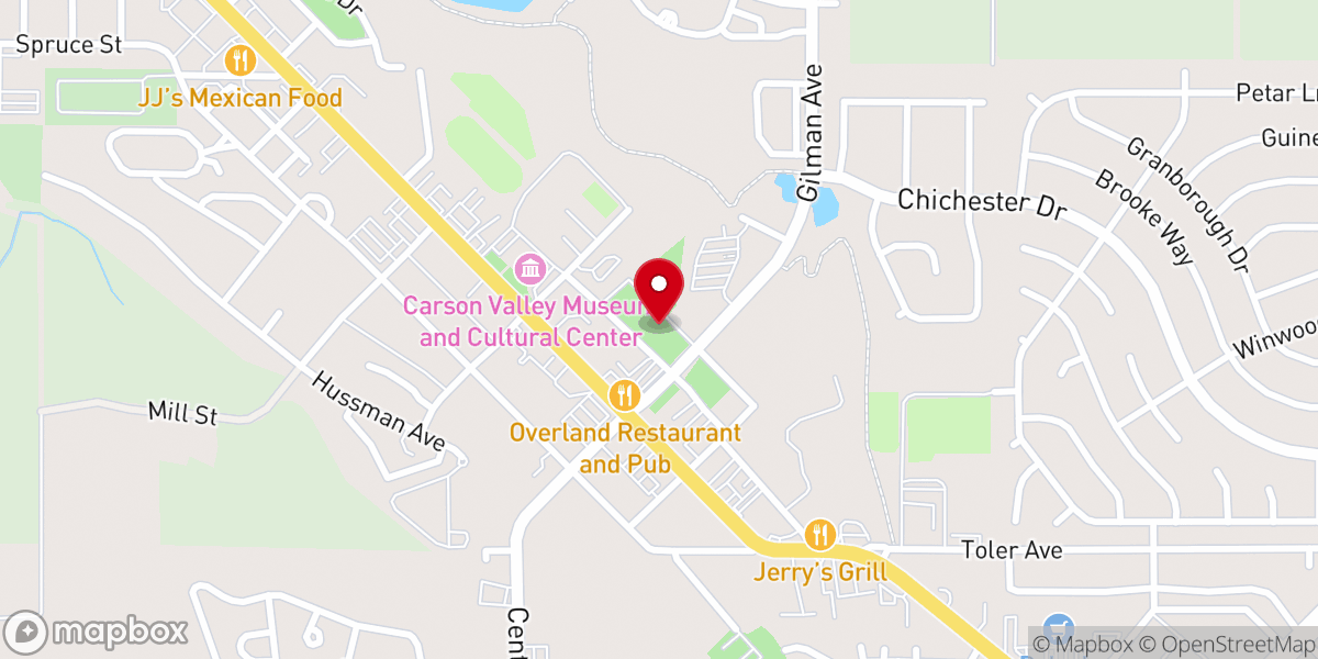 Map showing location of Heritage Park