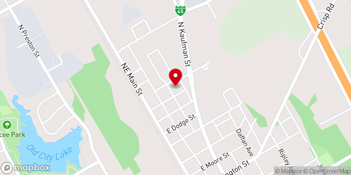 Map showing location of New Founders Missionary Baptist Church