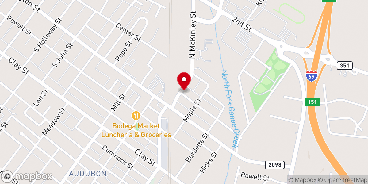 Map showing location of Christian Life Education Center