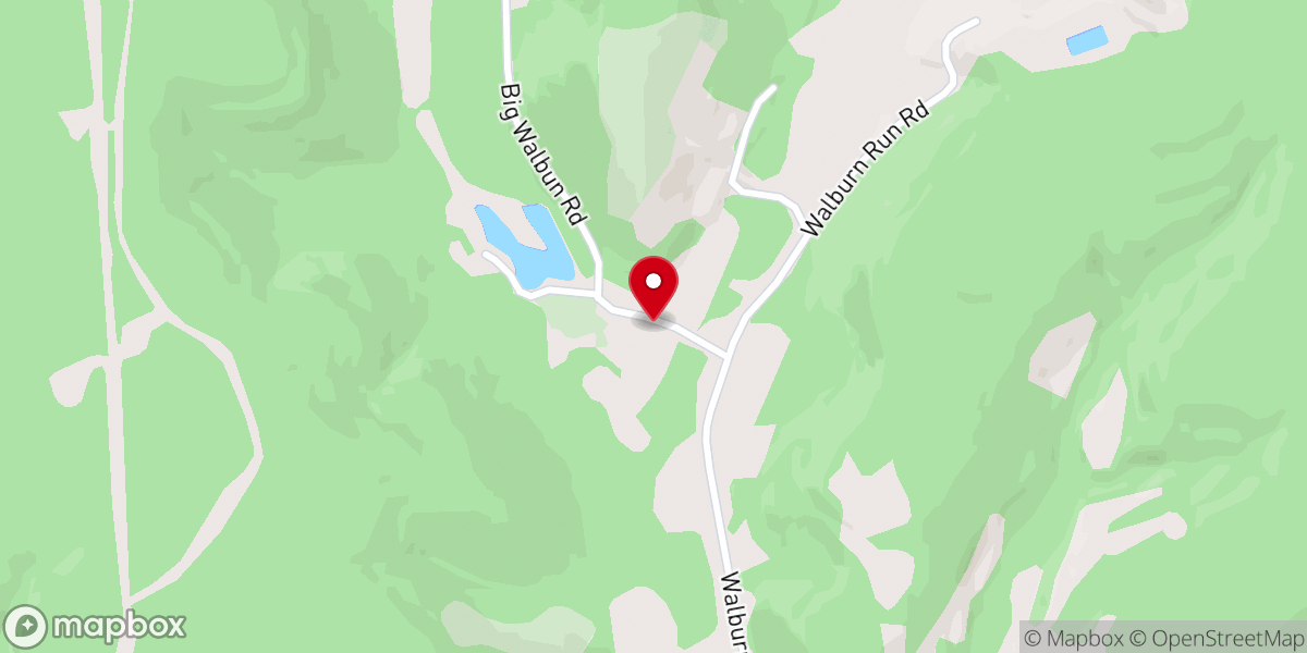 Map showing location of Brockway Church of God