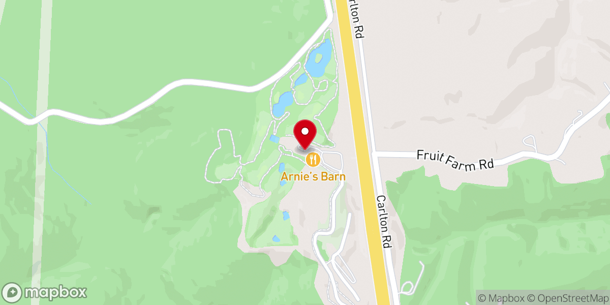 Map showing location of Ancient Ozarks Natural History Museum