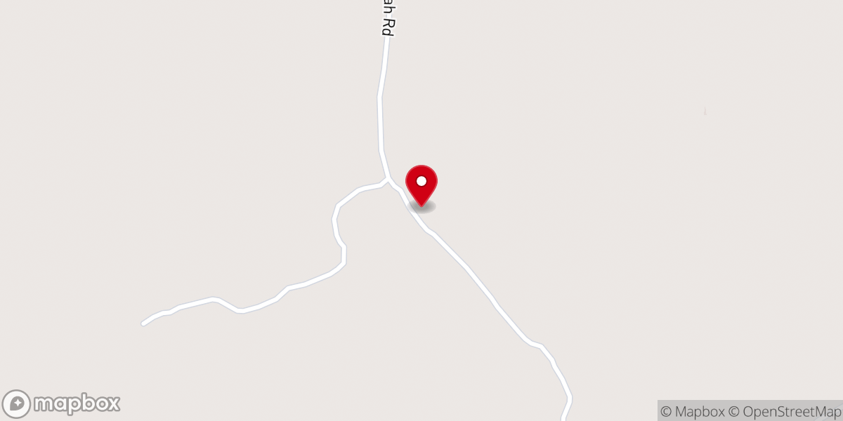 Map showing location of Olivers Chapel