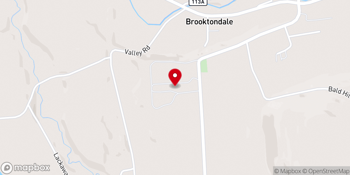 Map showing location of Nazarene District Center