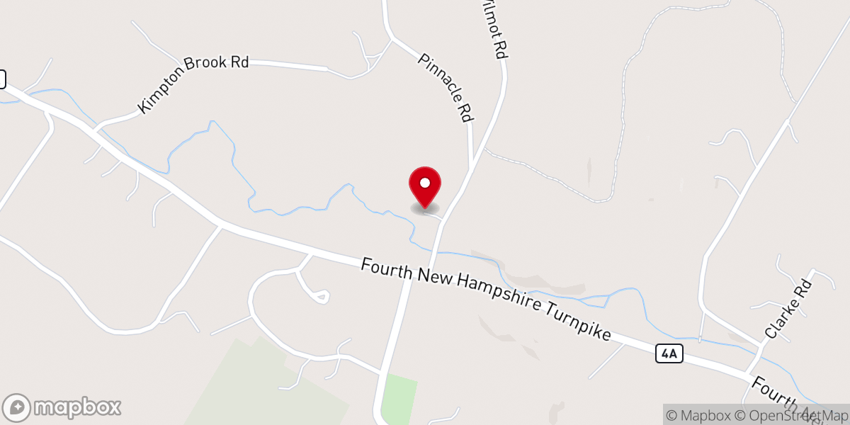 Map showing location of North Wilmot Congregational Church