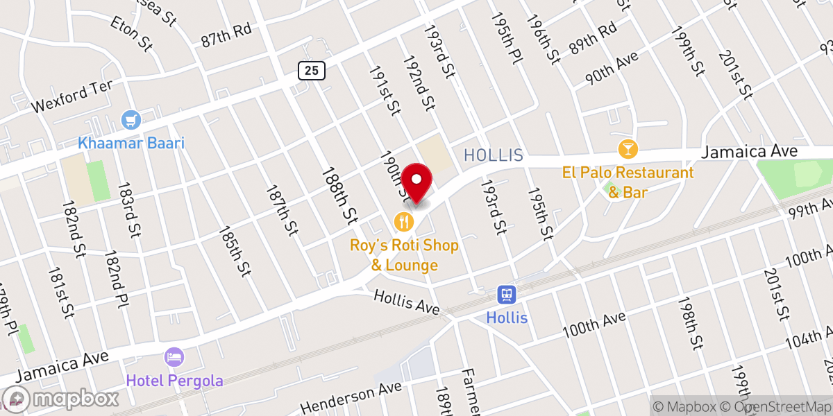Map showing location of New Canaan Pentecostal Church