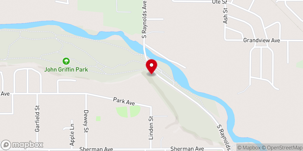 Map showing location of Canon City Area Recreation and Park District