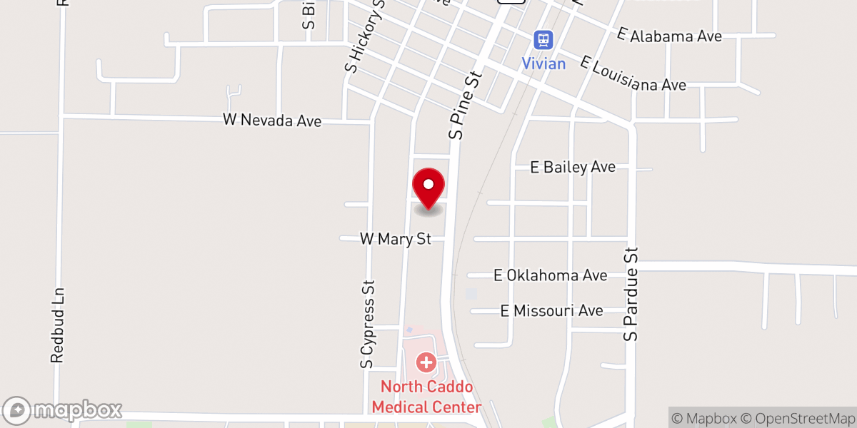 Map showing location of Colquitt Baptist Church #2