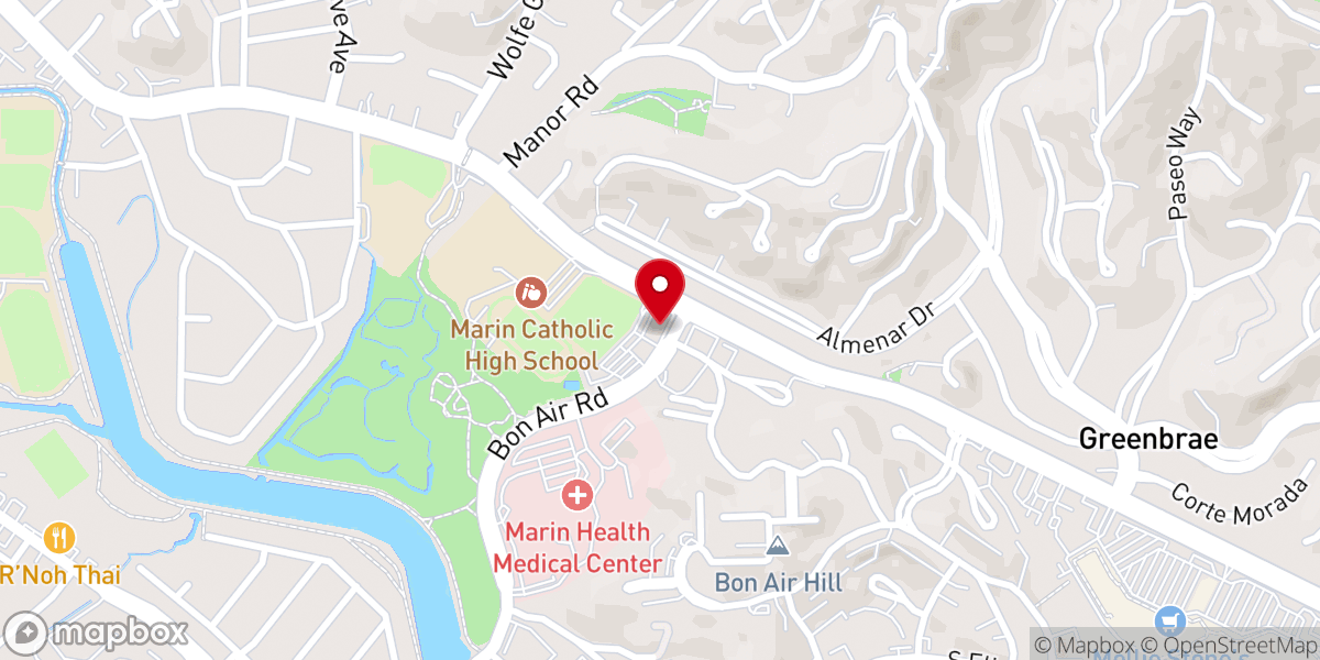 Map showing location of St Sebastian's Catholic Church