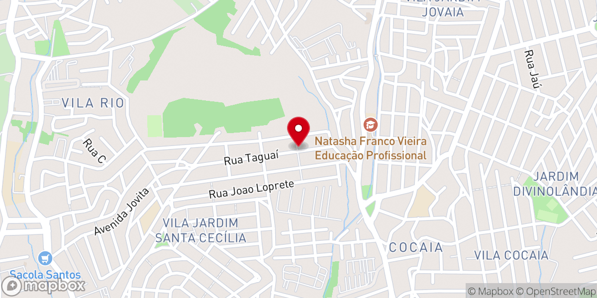 Map showing location of IGREJA BATISTA DA RESTITUIÇÃO EM CÉLULAS