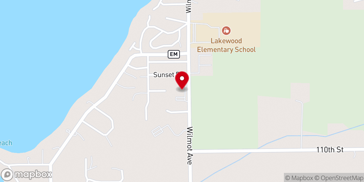 Map showing location of Place For God