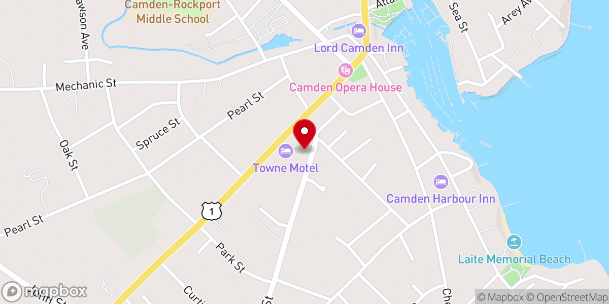 Map showing location of Our Lady of Good Hope