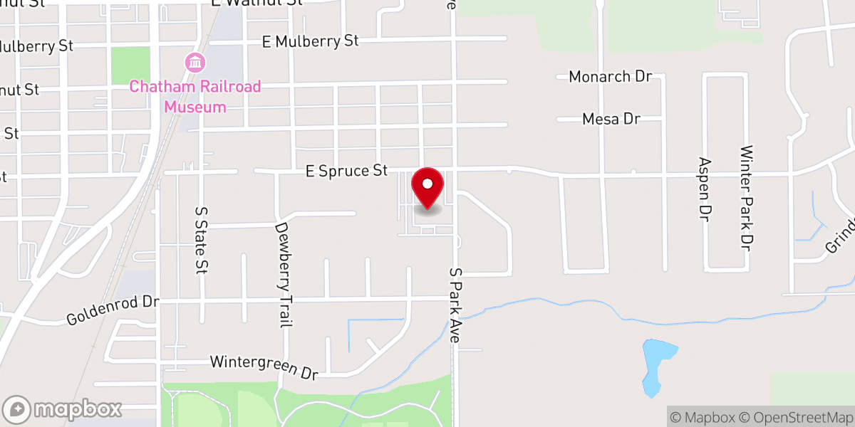 Map showing location of St Joseph the Worker Catholic Church