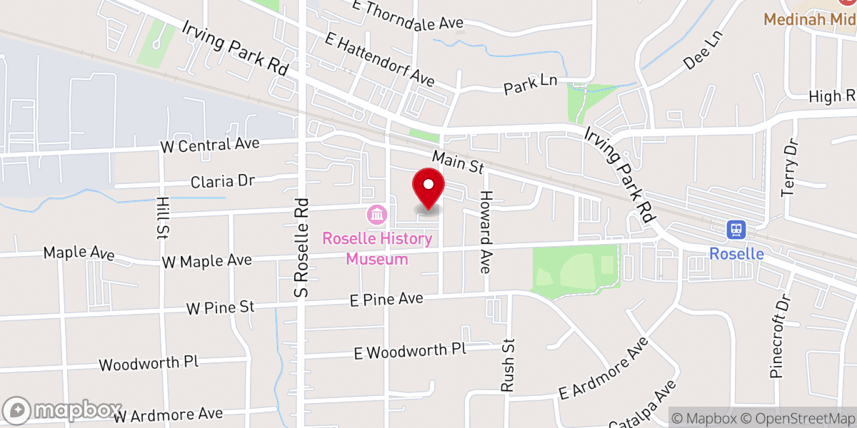 Map showing location of Christian Tabernacle Church