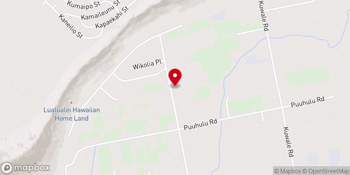 Map showing location of Church of Christ
