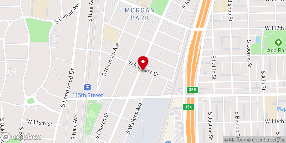 Map showing location of Apostolic Pentecostal Church