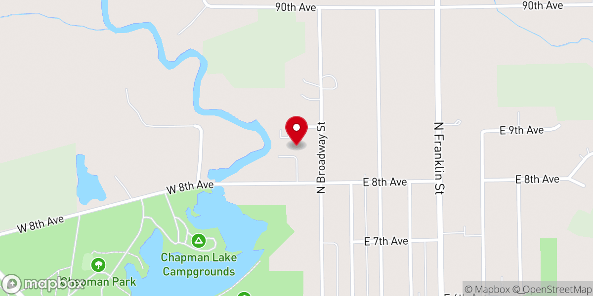 Map showing location of Trinity Christian Fellowship of Stanley LTD
