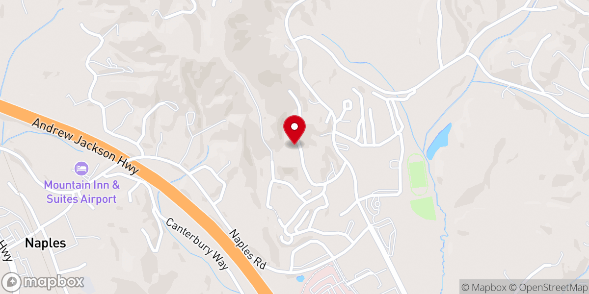 Map showing location of Swannanoa Spanish SDA