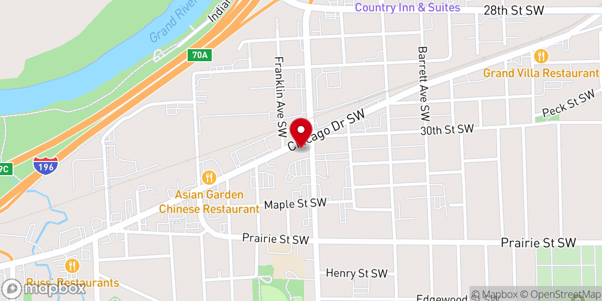 Map showing location of Kregel Parable Christian Store