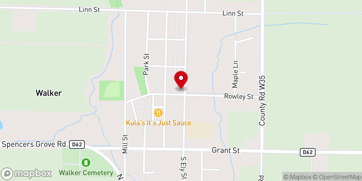 Map showing location of Heart of Mary Cluster - Sacred Heart Catholic Church