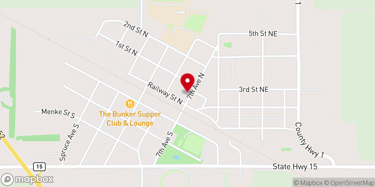 Map showing location of Living Stone Chapel