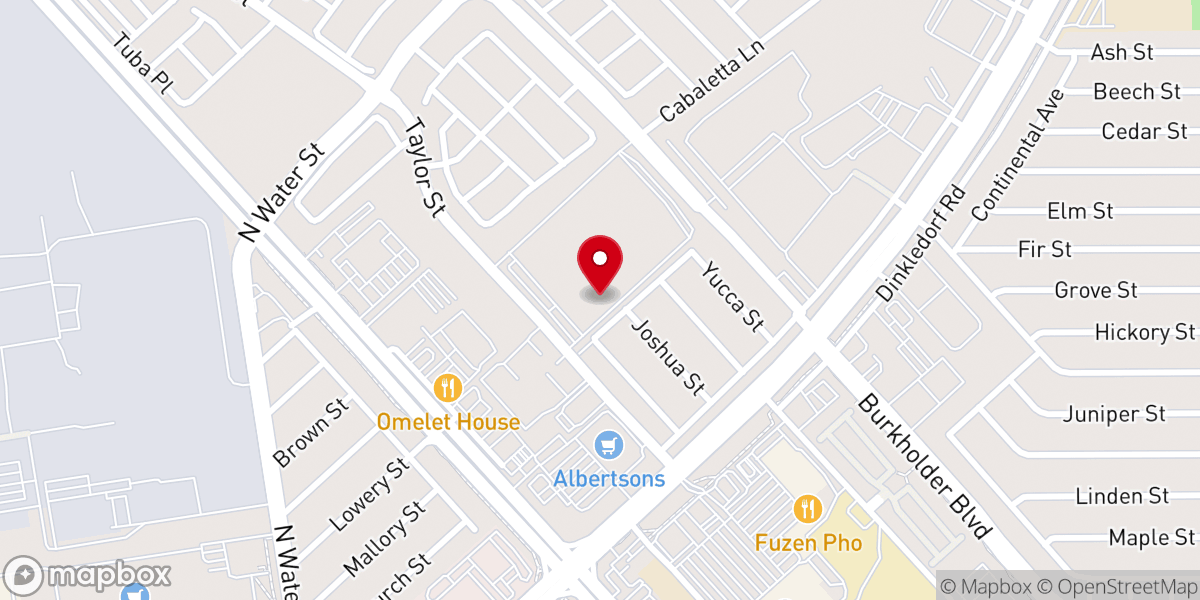 Map showing location of Sovereign City Church Las Vegas