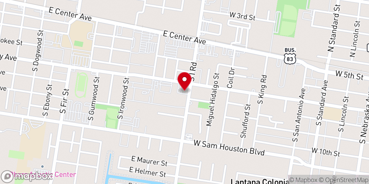 Map showing location of Bethel Pharr.church