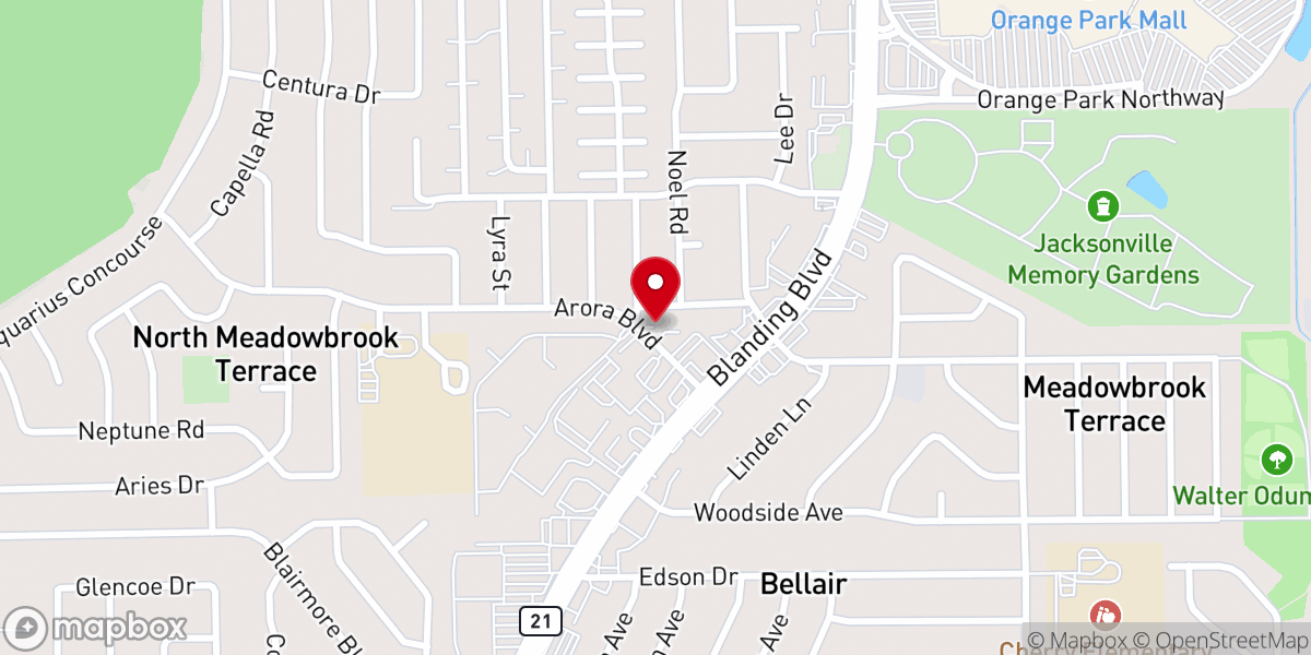 Map showing location of Iglesia Familias Para Jesucristo