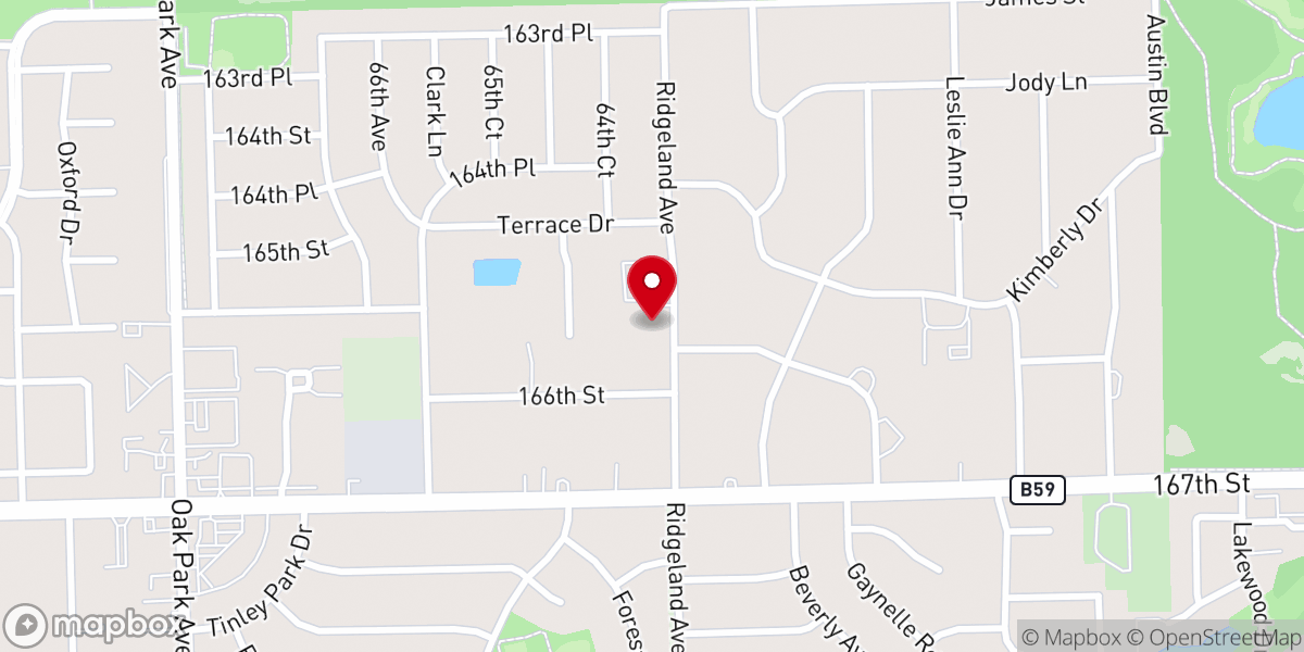 Map showing location of Center Church of Truth in Chicago