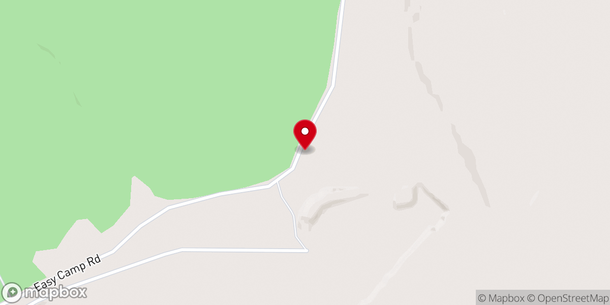 Map showing location of Bryant Church