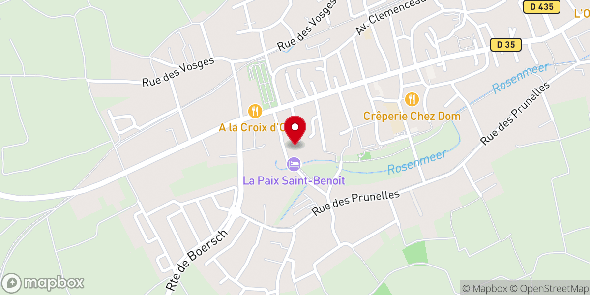 Map showing location of Monastère Notre-Dame du Sacré-Coeur des Bénédictines du Saint-Sacrament