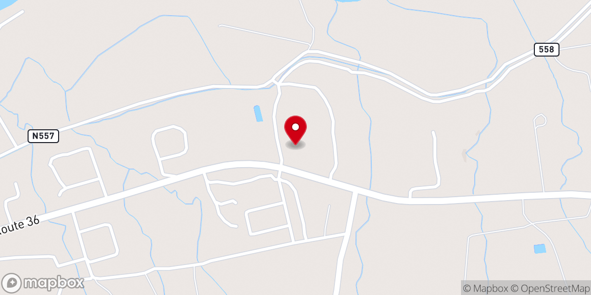 Map showing location of Upper Fruitland Desert View Church
