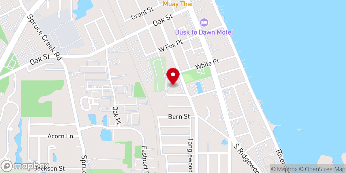 Map showing location of Epiphany Catholic Church Church