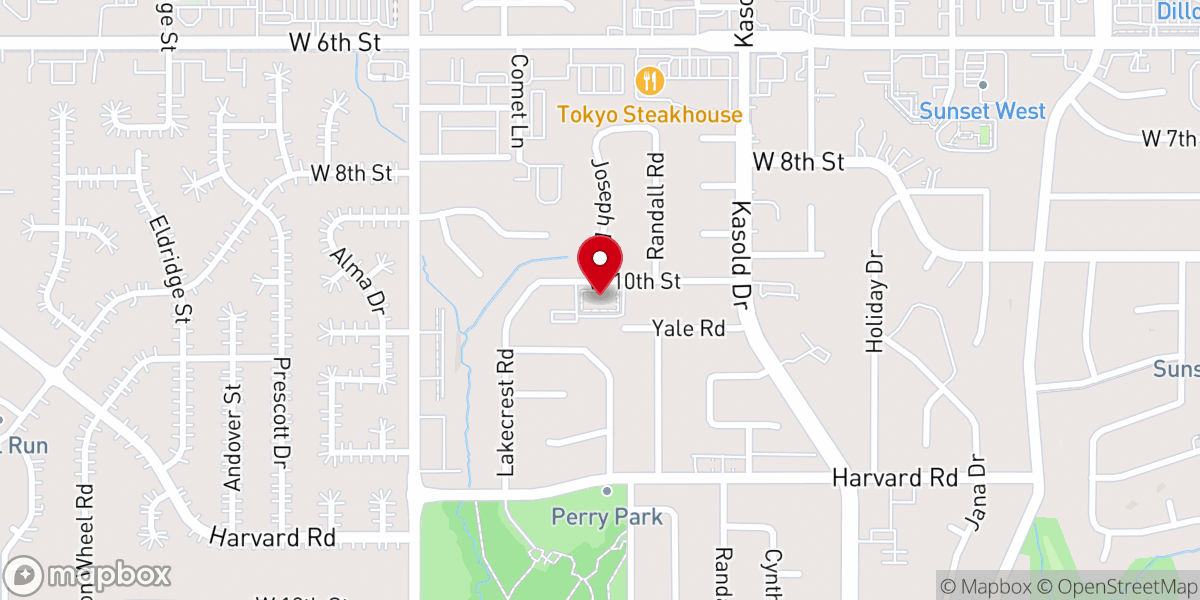 Map showing location of The Church of Jesus Christ of Latter-day Saints