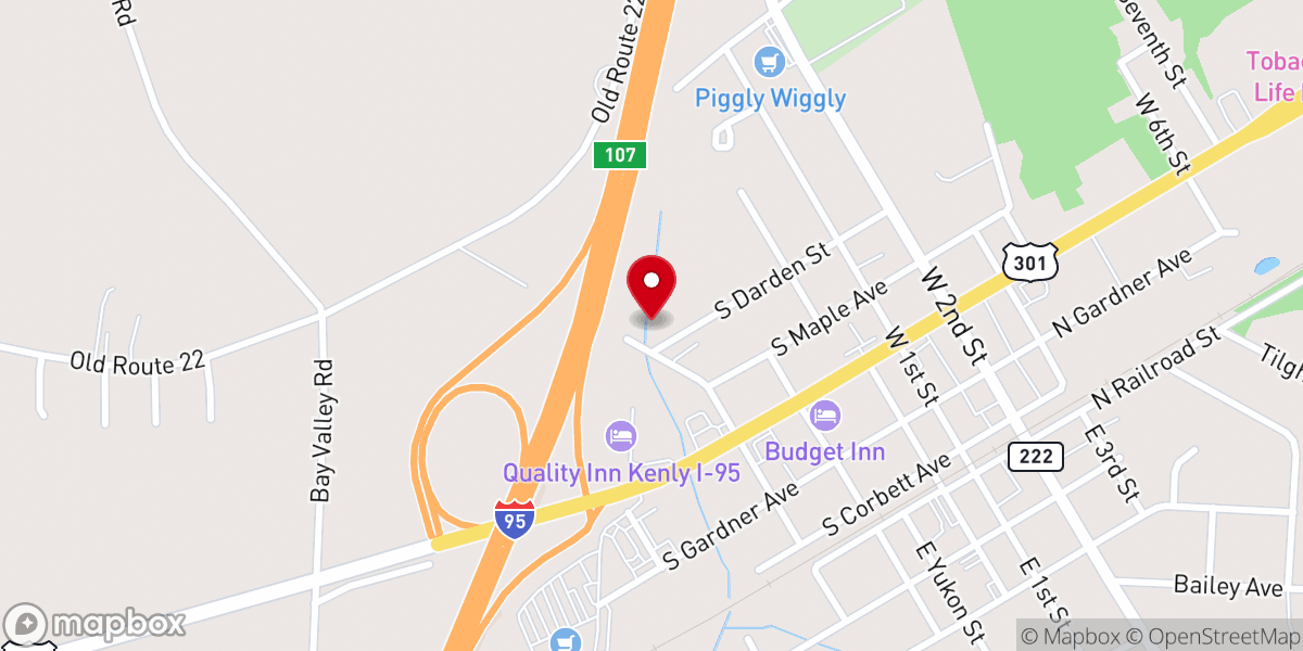 Map showing location of Thee Redeemed House Biker Church