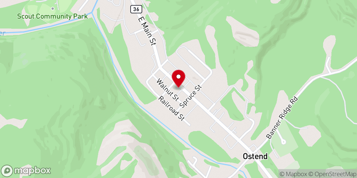 Map showing location of The Brethren Church