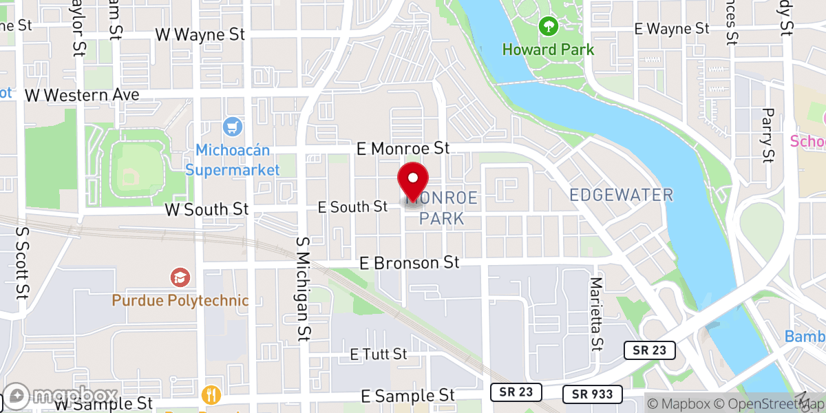 Map showing location of That Church Downtown