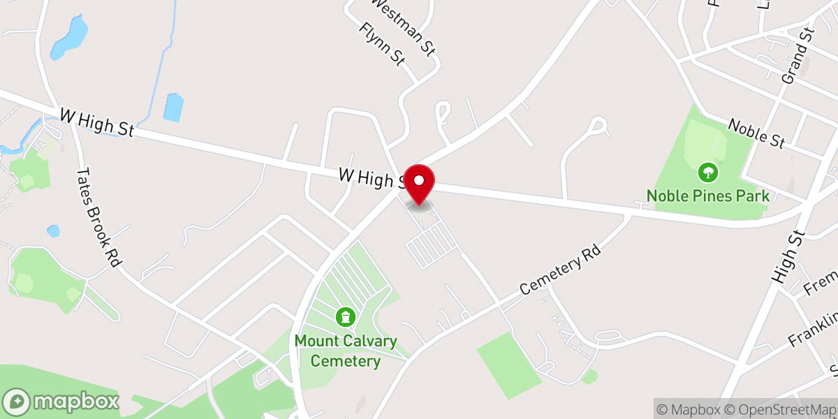 Map showing location of St. Ignatius of Loyola Roman Catholic Parish: St. Martin Church