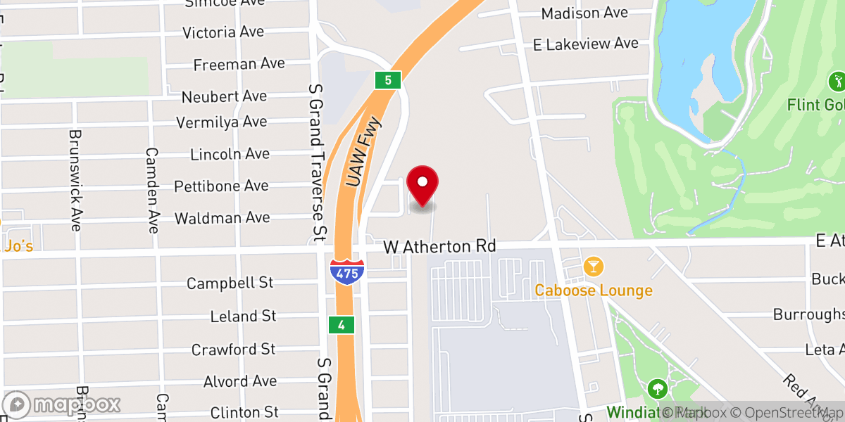 Map showing location of Word of Life Christian Church