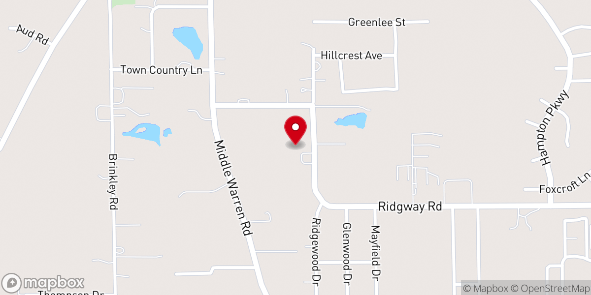 Map showing location of Pine Bluff SDA Church