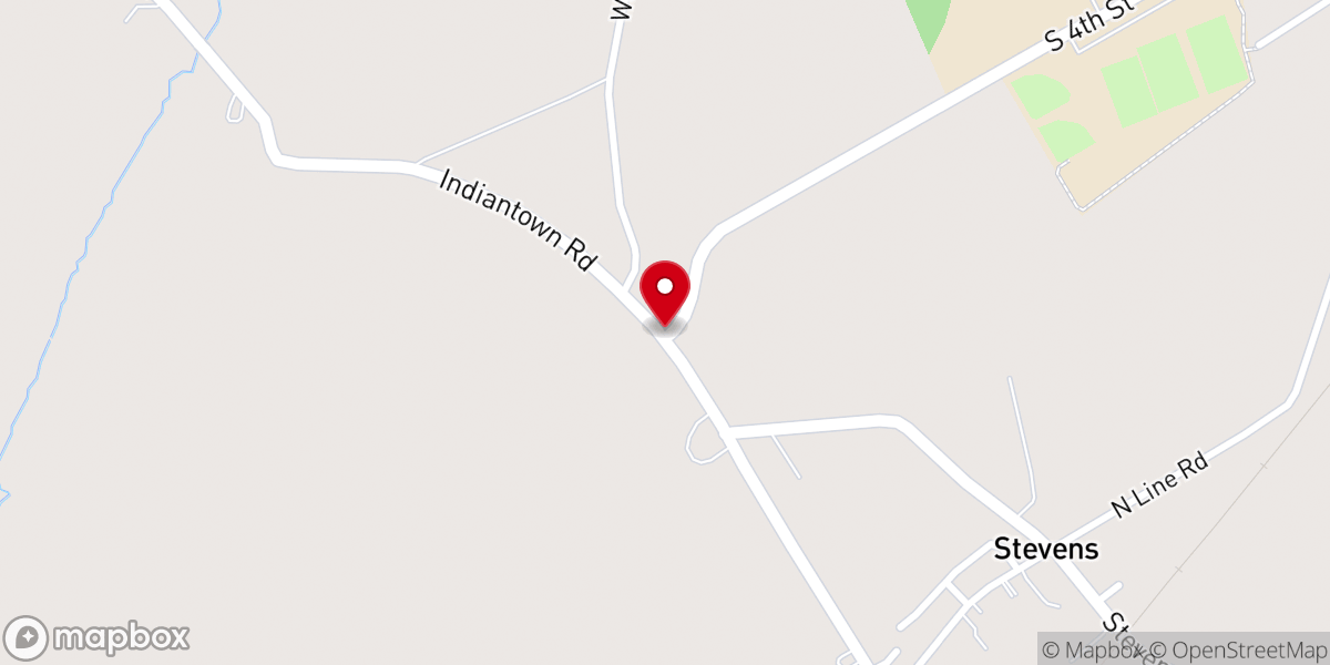 Map showing location of Harvest Blessings Center Inc