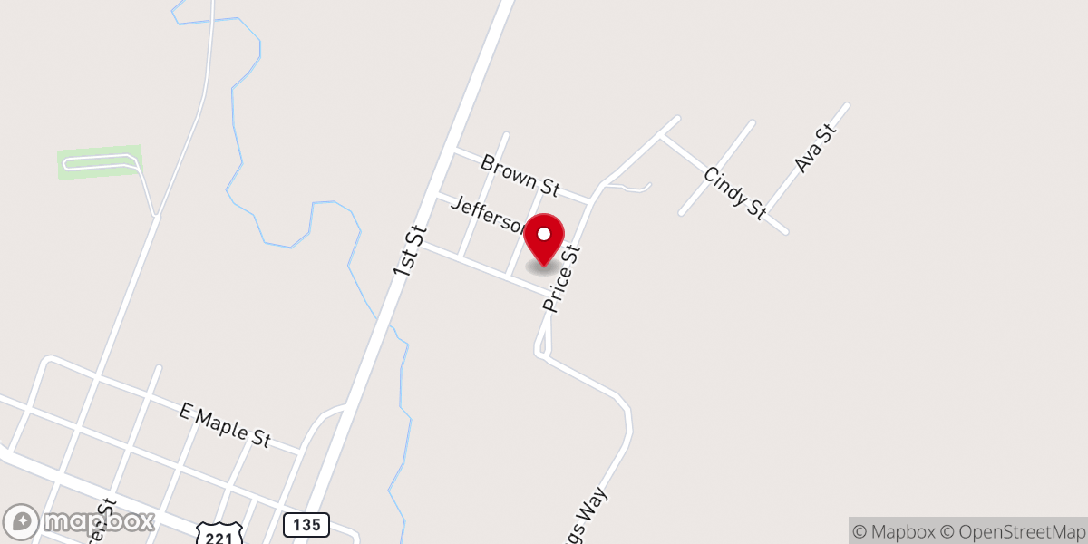 Map showing location of Flipper New Hope AME