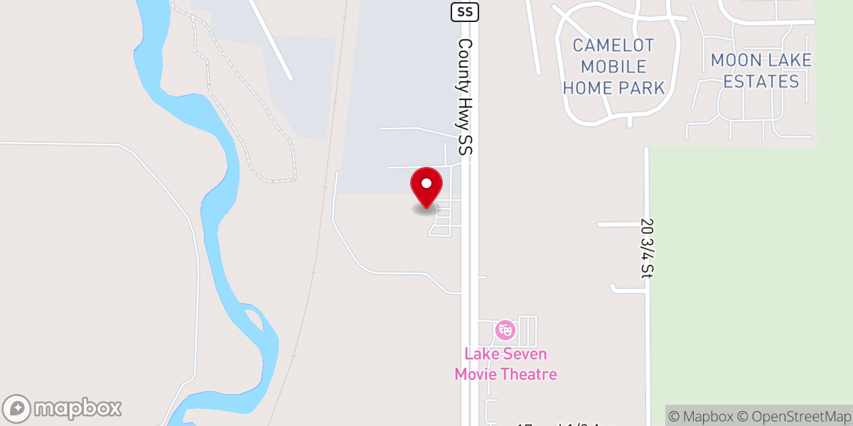 Map showing location of Maranatha Evangelical Free Church