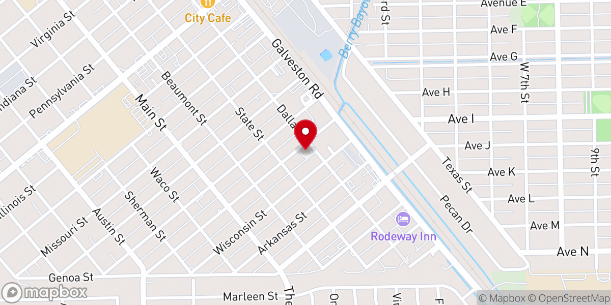 Map showing location of Iglesia adventista del 7 día South haven