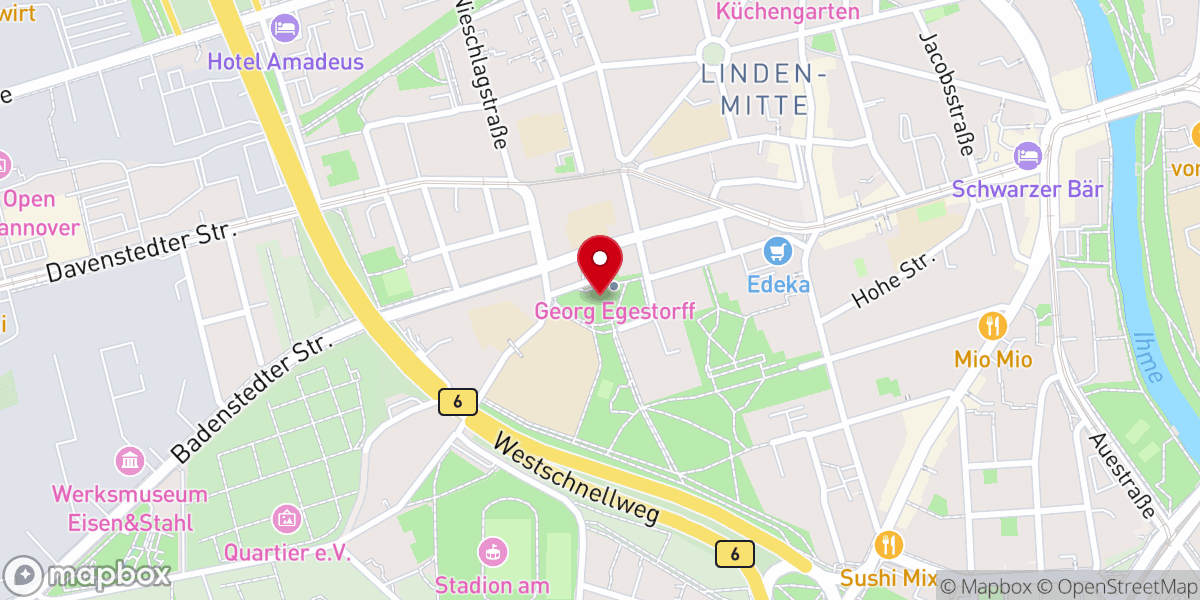 Map showing location of St. Martinskirche