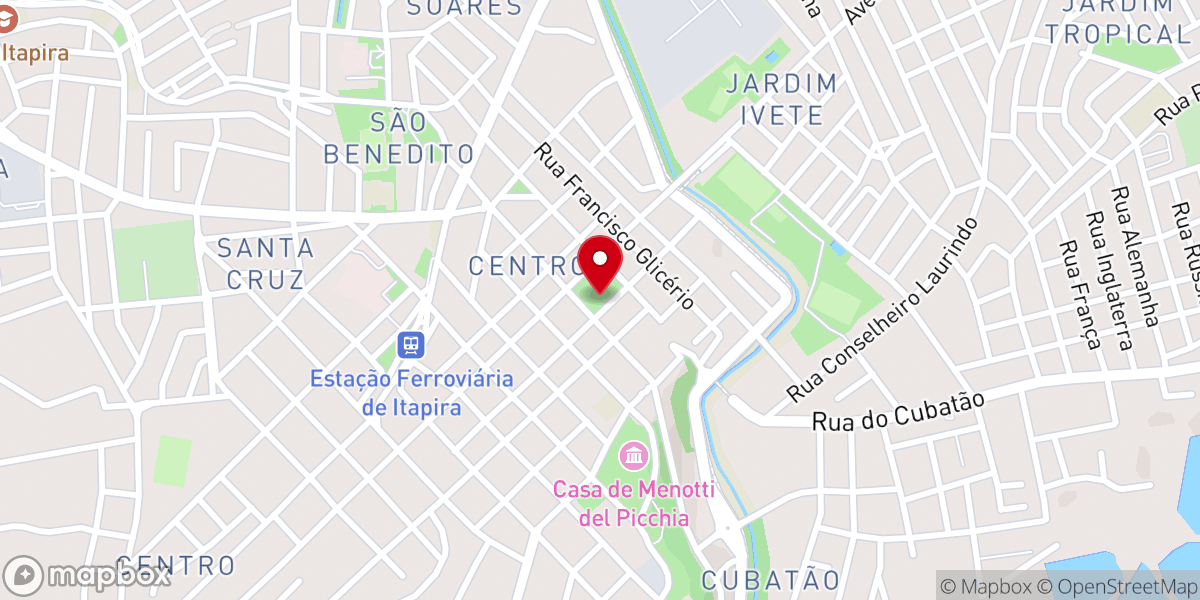 Map showing location of Paróquia Nossa Senhora da Penha