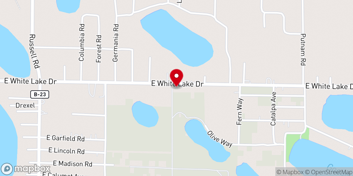 Map showing location of Emmanuel Community Church