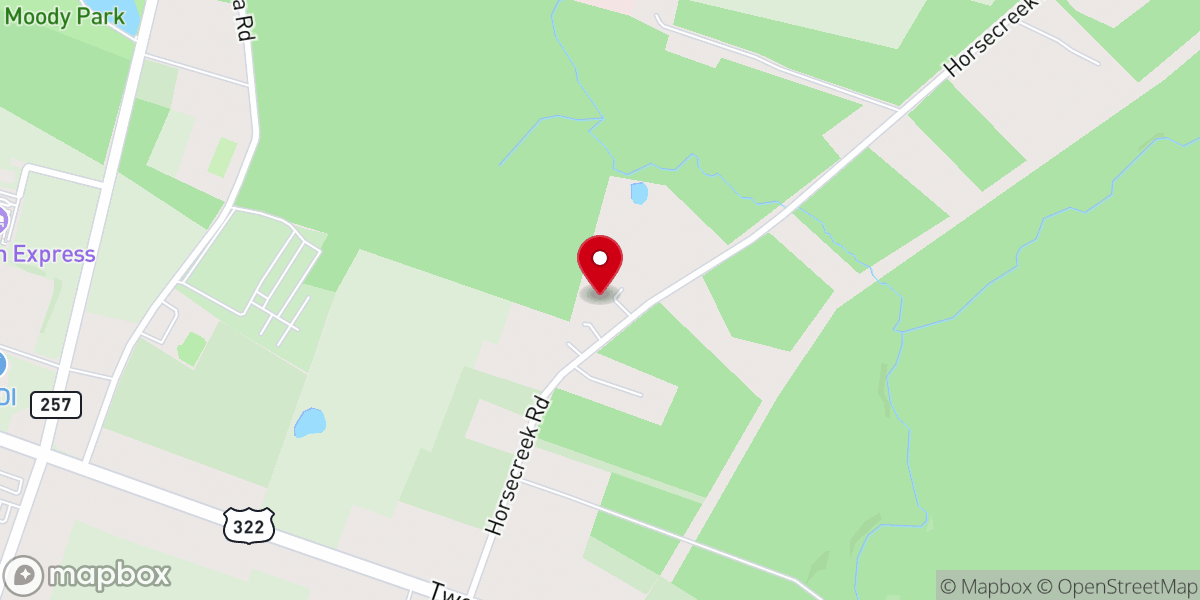 Map showing location of Faith Christian Academy