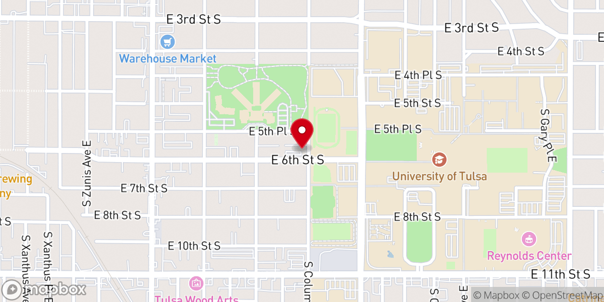 Map showing location of Saint Antony Orthodox Christian Church