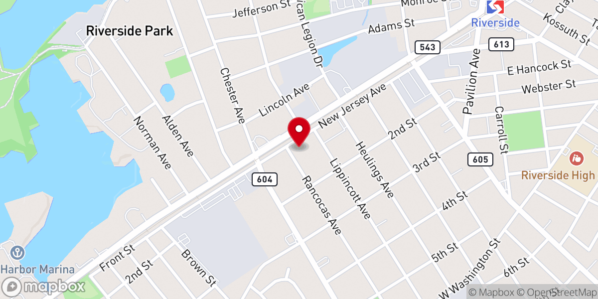 Map showing location of St.Casimir